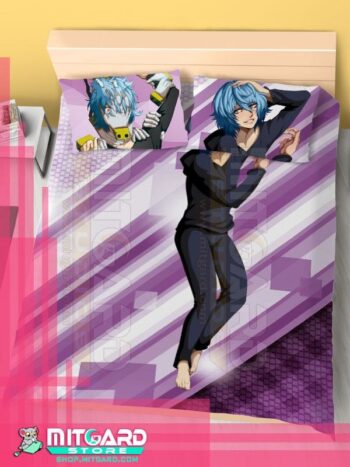 MY HERO ACADEMIA Tomura Shigaraki - Bed Sheet or Duvet Cover Anime videogame - Flat bed sheet + 2 set 70x45cm Pillow cover / 120cm x 200cm /