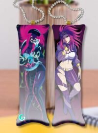 Akali V6 MINI Dakimakura KEYCHAIN