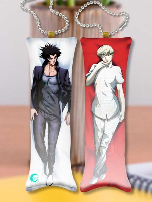 Akira Fudo x Ryo Asuka Keychain DEVILMAN Mitgard-Knight