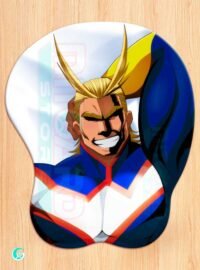 All Might 3D Mouse pad with Gel Wrist rest