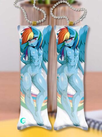 Anthropo Rainbow Dash Keychain MY LITTLE PONY Mitgard-Knight