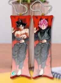 Black Goku / Zamasu V1 Llavero mini dakimakura