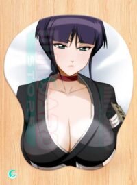 Nemu Kurotsuchi v1 3D Mouse pad with Gel Wrist rest