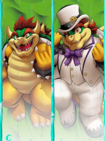 Bowser Body pillow case SUPER MARIO BROS Mitgard-Knight