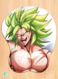 Broly 3D Mouse pad with Gel Wrist rest