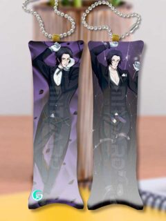 Claude Faustus Keychain BLACK BUTLER Mitgard-Knight