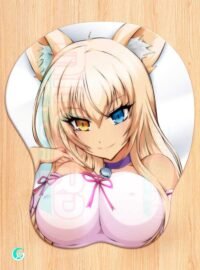 Coconut 3D Mouse pad with Gel Wrist rest