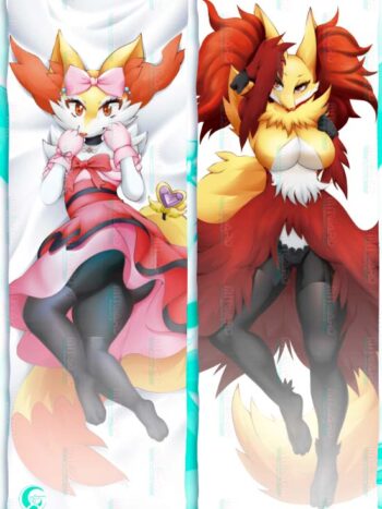 Braixen / Delphox Body pillow case POKEMON Mitgard-Knight