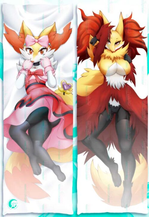 Braixen / Delphox Body pillow case POKEMON Mitgard-Knight