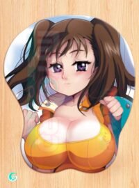 Diane Mouse pad 3D con reposamuñecas de gel