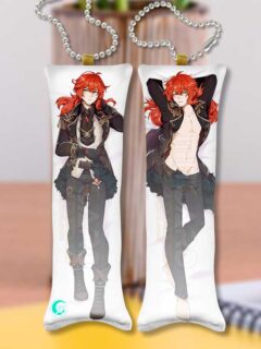 Diluc Ragnvindr Keychain GENSHIN IMPACT Mitgard-Knight