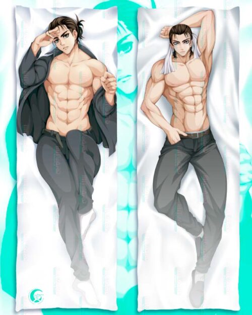 Eren Jaeger v2 Body pillow case ATTACK ON TITAN Mitgard-Knight