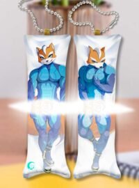 Fox McCloud Samus suit Llavero mini dakimakura