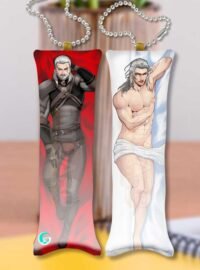 Geralt of Rivia Llavero mini dakimakura