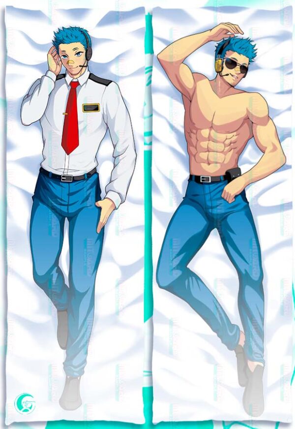 Gijinka Orville / Wilbur Body pillow case Mitgard-Knight