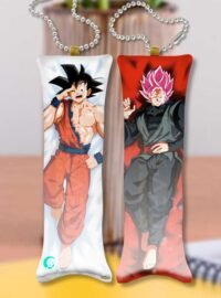 Happy Goku / Black Goku V1 Llavero mini dakimakura