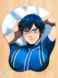 Iida Tenya Mouse pad 3D con reposamuñecas de gel