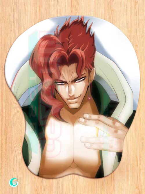 Noriaki Kakyoin Mousepad 3D JOJO'S BIZARRE ADVENTURE Mitgard-Knight