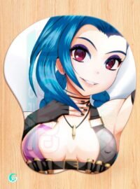 Jinx 3D Mouse pad with Gel Wrist rest