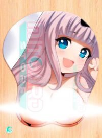 Chika Fujiwara Mouse pad 3D con reposamuñecas de gel