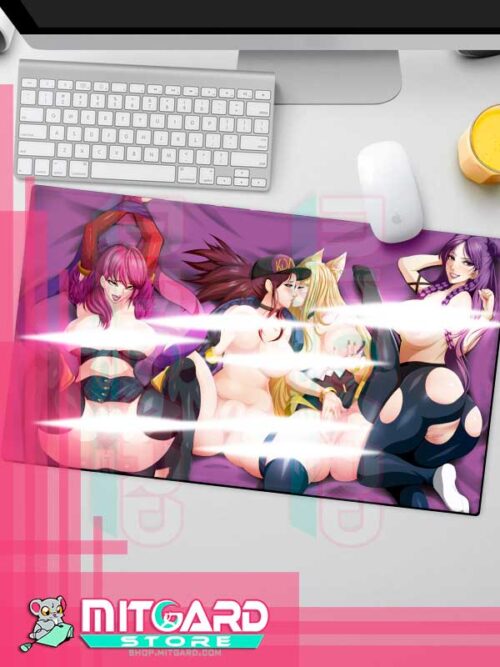 Evelynn, Akali, Ahri & Kaisa KDA Playmat LEAGUE OF LEGENDS Mitgard-Knight