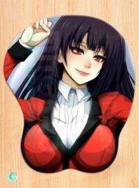 Yumeko Jabami Mouse pad 3D con reposamuñecas de gel