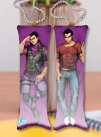 Kazuya Mishima V1 MINI Dakimakura KEYCHAIN