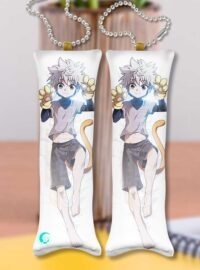 Killua Zoldyck V1 MINI Dakimakura KEYCHAIN