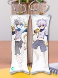 Killua Zoldyck V3 MINI Dakimakura KEYCHAIN
