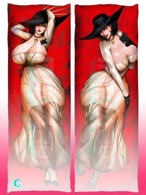 RESIDENT EVIL VILLAGE Lady Alcina Dimitrescu Body pillow case dakimakura - 50cmx150cm / 2-Way Tricot - 2