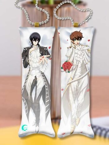 Lelouch & Suzaku Keychain CODE GEASS Mitgard-Knight