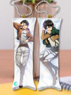 Levi Ackerman x Eren Jaeger Keychain ATTACK ON TITAN Mitgard-Knight