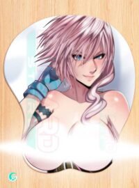 Lightning Mouse pad 3D con reposamuñecas de gel