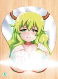 Lucoa v2 3D Mouse pad with Gel Wrist rest