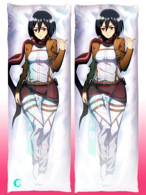 Mikasa Ackerman V1 Body pillow case ATTACK ON TITAN Mitgard-Knight