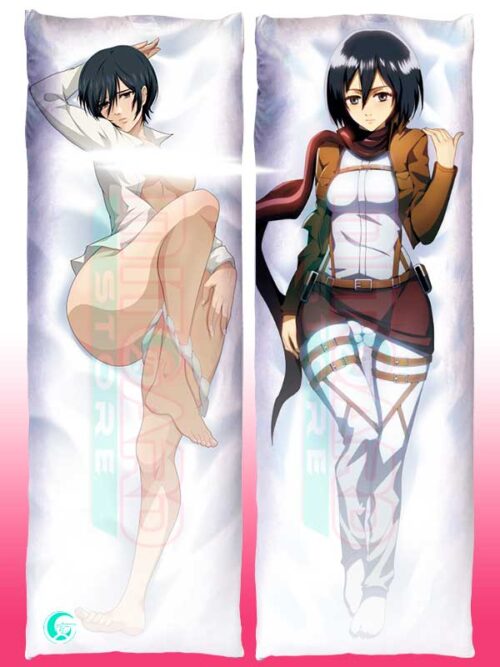 Mikasa Ackerman V2 Body pillow case ATTACK ON TITAN Mitgard-Knight