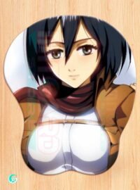 ミカサ・アッカーマン 3Dマウスパッド（ジェルリストレスト付き）