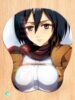 Mikasa Ackerman Mousepad 3D ATTACK ON TITAN Mitgard-Knight