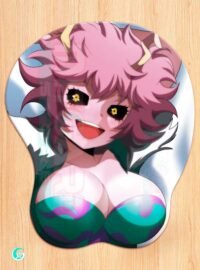 Mina Ashido / Pinky Mouse pad 3D con reposamuñecas de gel