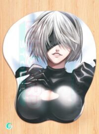 YoRHa No. 2 Model B 3D Mouse pad with Gel Wrist rest