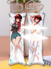 Red Blood Cell MINI Dakimakura KEYCHAIN