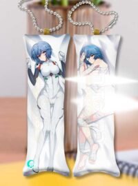 Rei Ayanami MINI Dakimakura KEYCHAIN