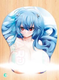 Rei Ayanami 3D Mouse pad with Gel Wrist rest