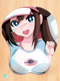 Trainer Rosa Mouse pad 3D con reposamuñecas de gel