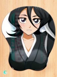 Rukia Kuchiki 3D Mouse pad with Gel Wrist rest
