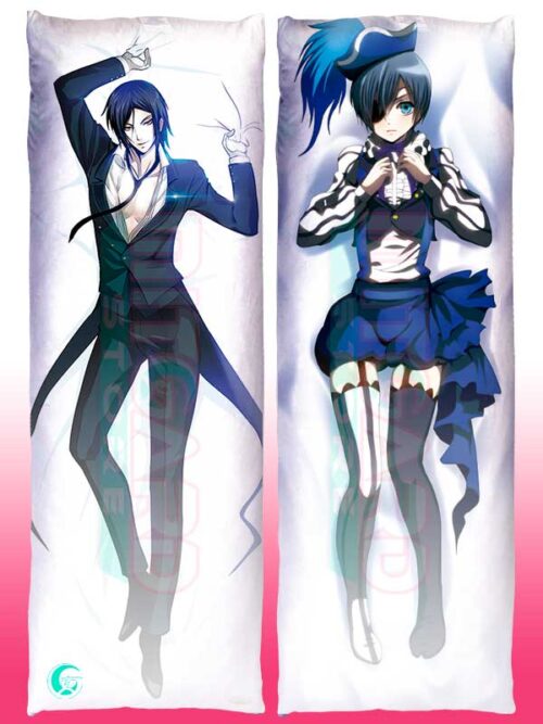 Sebastian Michaelis x Ciel Phantomhive Body pillow case BLACK BUTLER Mitgard-Knight