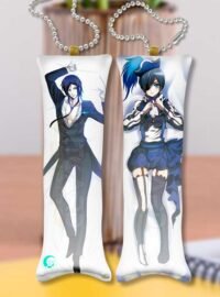 Sebastian Michaelis x Ciel Phantomhive Llavero mini dakimakura