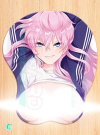 Micchon Shikimori 3Dマウスパッド（ジェルリストレスト付き）