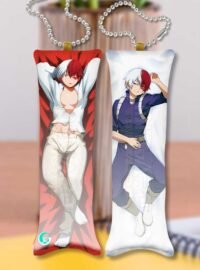 Shoto Todoroki V4 MINI Dakimakura KEYCHAIN