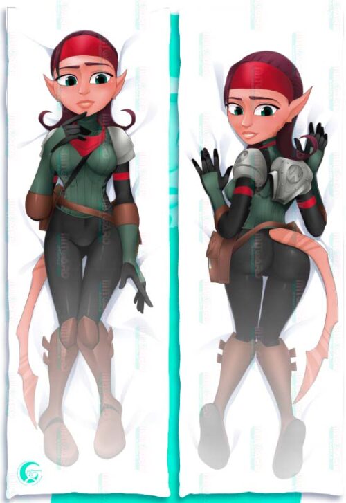 Talwyn Apogee Body pillow case RATCHET & CLANK Mitgard-Knight